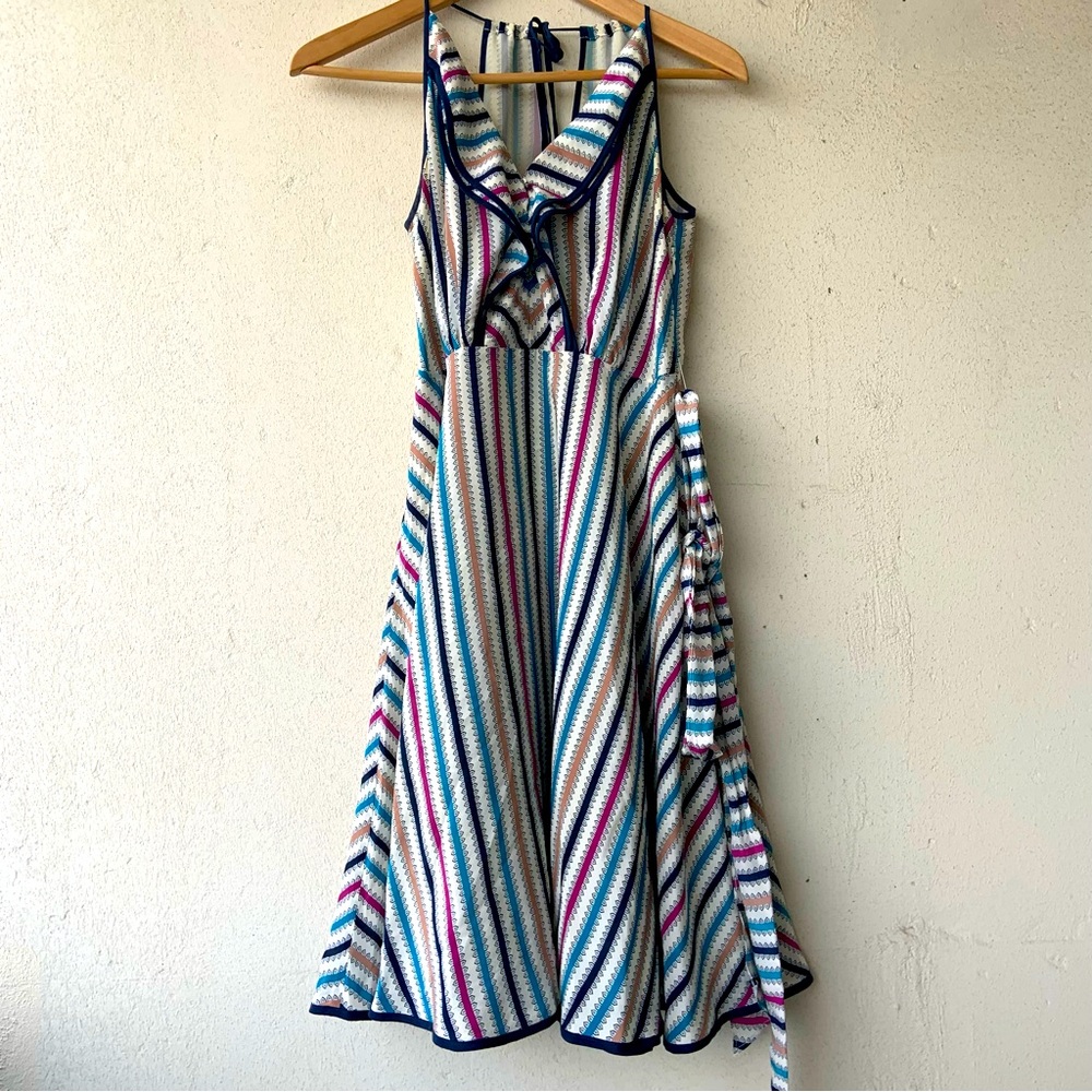 Beautiful silk dress from Anthropologie brand Girls from Savoy.